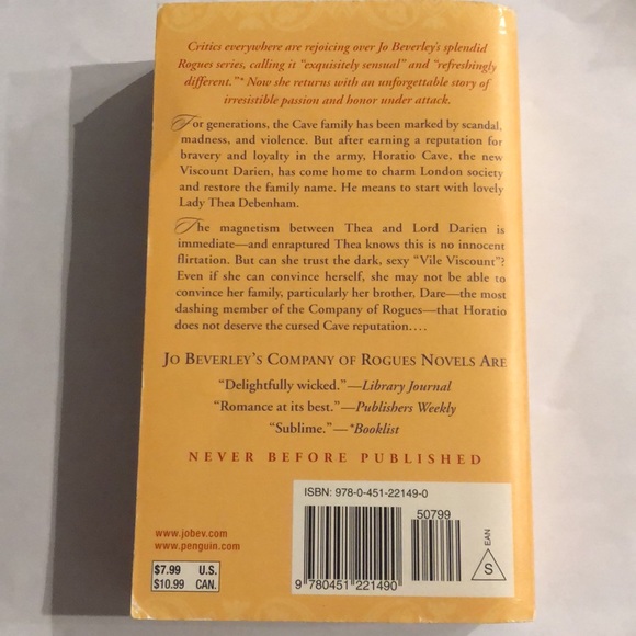 ⭐️5 for $15⭐️ Lady Beware by Jo Beverley | Book - Picture 2 of 2